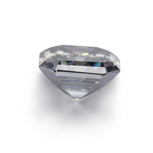Ali Baba vendita calda 7x7mm 2ct Carat Asscher taglio grigio colorato sciolto <span class=keywords><strong>Moissanite</strong></span> per gioielli - Product Image 3