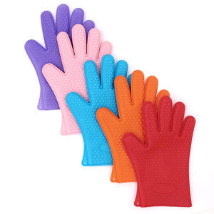 Gants <span class=keywords><strong>de</strong></span> <span class=keywords><strong>cuisine</strong></span> pour barbecue, résistant à l'eau et à la chaleur, antiadhésifs, accessoire <span class=keywords><strong>de</strong></span> cuisson drôle, pour BBQ - Product Image 6