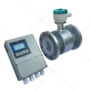 digital water electromagnetic flow meter with IP68 for underground well water supply 420ma electromagnetic flow meter