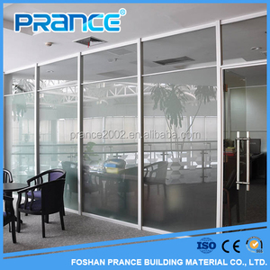 Tabique de vidrio marco de aluminio para <span class=keywords><strong>la</strong></span> <span class=keywords><strong>oficina</strong></span>, hotel, <span class=keywords><strong>restaurante</strong></span> - Product Image 6