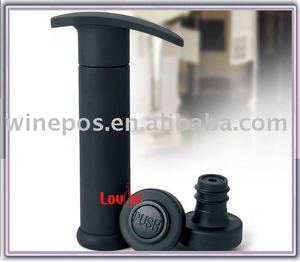 <b>Wine</b> Saver <b>Pump</b> Reusable Plastic Stopper for <b>Wine</b> Bottle Preservation Modern Bar Accessory - Product Image 3