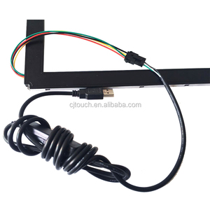 [10-100inch] IR đa màn hình cảm ứng ngoài trời, 6mm Kính 17 "không thấm nước IR Touch Panel - Product Image 6