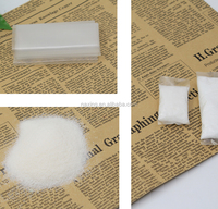 Sachet de résine SAP dissolvable le plus vendu, haute absorption, non toxique, polymère super absorbant, hydrogel, poudre blanche, utilisation portable