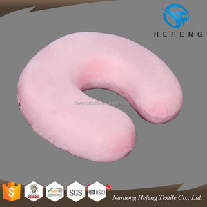Siêu mềm ngắn sang trọng tựa đầu bộ nhớ bọt U-hình dạng cổ gối - Product Image 4