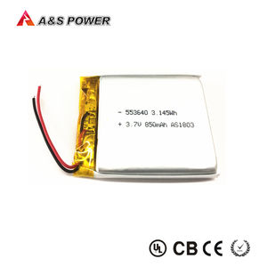 102044 3,7 V 800mAh wiederauf ladbarer <span class=keywords><strong>Polymer</strong></span>-<span class=keywords><strong>Lithium</strong></span>-Ionen-Akku für drahtlose Lautsprecher/LED-Licht beutel <span class=keywords><strong>Lithium</strong></span>-Ionen-Batterien - Product Image 6