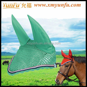 Copriorecchie e Paraorecchie in Cotone con Strass per Equitazione, Tutti i Colori - Product Image 3