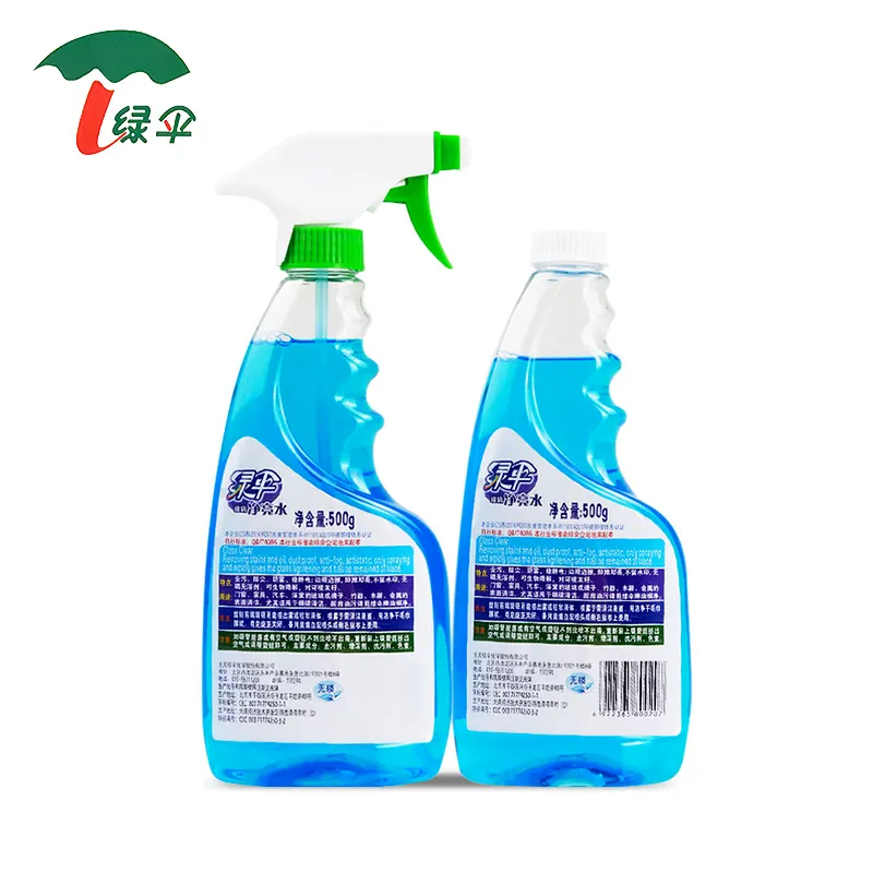 Glass Cleaner Green Household Products Mirror Cleaner Products Spray Glass Cleaner