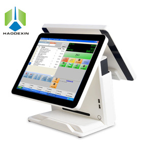 Caja registradora electrónica inteligente para tienda y restaurante, con Android, doble pantalla táctil, con autoservicio de pedido, GC066A - Product Image 2