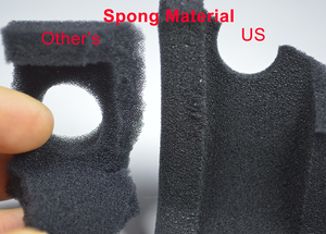 Parabrisas de espuma con reducción de ruido para GoPro <span class=keywords><strong>Hero</strong></span> 7, 6, <span class=keywords><strong>5</strong></span>, negro, blanco y plata - Product Image 6