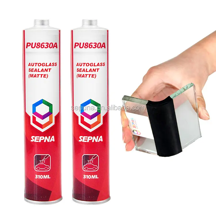 PU8636 China Auto-adhesivo 2 horas cura rápida de vidrio Auto adhesivo de poliuretano