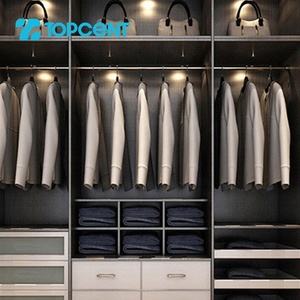 Accessori per Armadio TOPCENT, Barra in Ferro <span class=keywords><strong>Cromato</strong></span>, <span class=keywords><strong>Tubo</strong></span> Rotondo per Guardaroba - Product Image 4