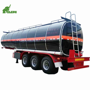 3 Trục Hoặc 2 Trục Thép Carbon Hoặc Thép Không Gỉ Bể Nóng Nhựa Đường Bitum Tàu Chở Dầu Bán Rơ Moóc - Product Image 2