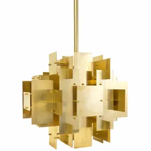 0823-3 Zhongshan Factory Good Design Chandelier Puzzle pendant lamp for Hotel decor