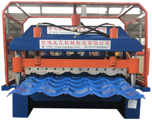 Stalen Profiel Geglazuurde Dakpan <span class=keywords><strong>Making</strong></span> <span class=keywords><strong>Machine</strong></span> Roll Forming <span class=keywords><strong>Machine</strong></span> - Product Image 2