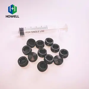 High quality good price no allergic reaction rubber piston for meidical syringe