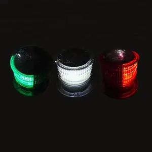 Solar Barge Navigation Light Marine Solar Led Boat Lights For Barge Dredger And Tug Boat Navigation Signal