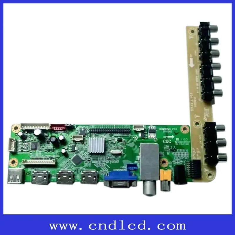 3HDMI LCD/LED TV Board เข้ากันได้กับซัมซุง CMO AU LGP SHARP BOE แผง LCD
