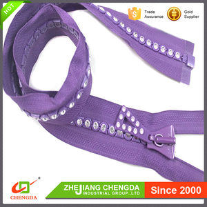 Dây Kéo Nhựa Đá Đính Đá Đông Nam Á Mới CHENGDA - Product Image 5