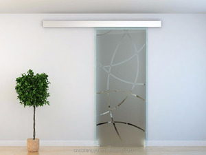 Glass Sliding <strong>Door</strong> Aluminium Sliding <strong>Barn</strong> <strong>Door</strong> <strong>Hardware</strong> Flat Rail Glass Aluminum Sliding <strong>Barn</strong> <strong>Door</strong> <strong>Hardware</strong> - Product Image 3