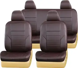 Conjunto Completo Universal Car Seat Cover Factory Protetor De Assento De Carro Capas De Assento De Couro