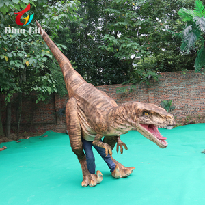 Disfraz de <span class=keywords><strong>película</strong></span> de dinosaurio realista para adulto, dinosaurio Artificial, piel de goma de silicona para Ciudad, 12 meses, 4,5 m de largo - Product Image 5