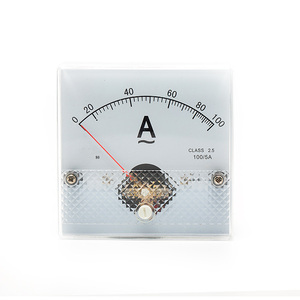 Aoyi HN-80 80*80 mét một pha di chuyển cuộn dây AC Bảng điều chỉnh Ampe kế tương tự Ampe kế hiện tại - Product Image 2