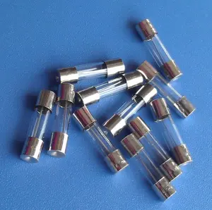 OEM fabricant 250 V verre fusible types tube de verre fusible