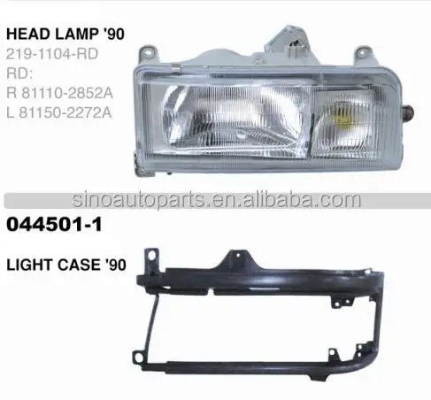 Head Lamps for HINO MFD/MFF 90-98 SERIES - Durable & Bright