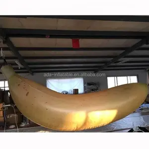 Banana inflável realista modelo promocional da loja de frutas, banana inflável da decoração para venda st1254