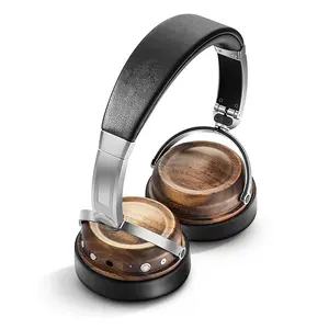 Casque d'écoute Bluetooth avec basses sur l'oreille pour filles, écouteurs stéréo, sans fil, tendance, en bois, version V4.1 sr8645