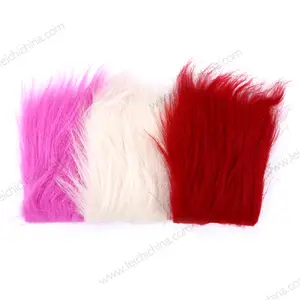 Natural materials faux fly tying craft fur