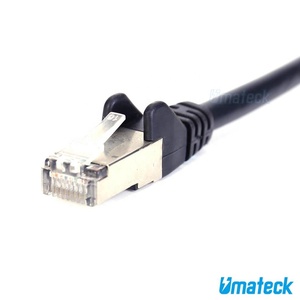 Cavo di prolunga per montaggio a pannello da 0.3m 26AWG <span class=keywords><strong>Cat</strong></span> 5e FTP RJ45 Ethernet maschio a femmina - Product Image 4