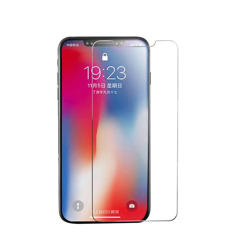 Nice Retail Box Wholesale 9h 2.5d Film Tempered Glass Screen Protector For Iphone X Xs Xr Xs Max