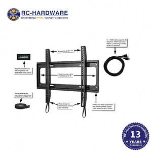 32 "-80" Noir Universel Plat Plasma <span class=keywords><strong>Mur</strong></span> Lcd Tv Mount Bracket à <span class=keywords><strong>Vendre</strong></span> - Product Image 2