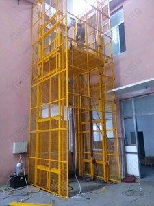 Chine Offre Spéciale CE & ISO ascenseur de MARCHANDISES pour l'entrepôt matériau de construction pour des marchandises - Product Image 6
