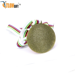Werbe Push Automatische Metall runde gold überzogene medaille - Product Image 2