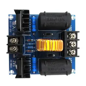 XH-M651 12-30V 300W ZVS คอยล์ไดรเวอร์บอร์ดเครื่องกำเนิดไฟฟ้าแรงดันสูงปล่อย flyback โมดูลยาวโค้ง10A น้ำฝน