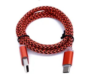 Hot Bán Chất Lượng Cao Bán Buôn Cho Iphone 7 8X11 12 13 Kim Loại Bện Nylon Cable Với Ios14