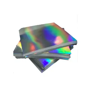 Special factory hologram destructible vinyl eggshell stickers paper
