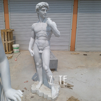 Sculpture classique en pierre de David, statue en marbre d'Michel-Ange
