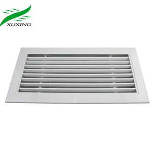 Linear directional outlet grille electric air vent