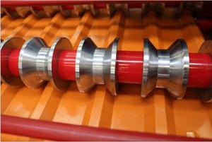 Hot Sale Metall <span class=keywords><strong>840</strong></span> Trapez dach blech Rollen form maschine Farbe Stahl IBR Wand paneel herstellungs maschinen Niedriger Preis - Product Image 4