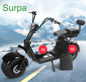 2018 modèle populaire double suspension amovible 2 roues scooter électrique avec gros <span class=keywords><strong>pneu</strong></span>/neige e-scooter - Product Image 6