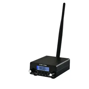 CZE-05B 0.1W/0.5W kablosuz Stereo PLL daha küçük güç radyo istasyonu fm verici