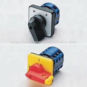 Interruptor Rotativo de Leva de Encendido/Apagado de 20A, 45/60/90 Grados, Material Plástico, Clasificación IP53 para Control Industrial (A201~A206) - Product Image 3