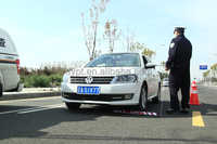 Utilisation du trafic pneu dégonflage route barrière pic