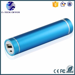 Rond type jetable powerbank 2600 mah pour promotion made in China - Product Image 6