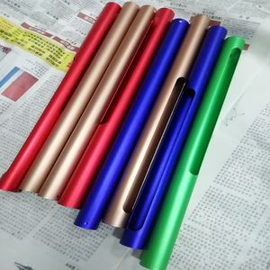 أنبوب ألومنيوم ملون دائري رفيع الجدار مطلي باللون الأسود والأزرق والذهبي والشامبانيا للديكور - Product Image 2