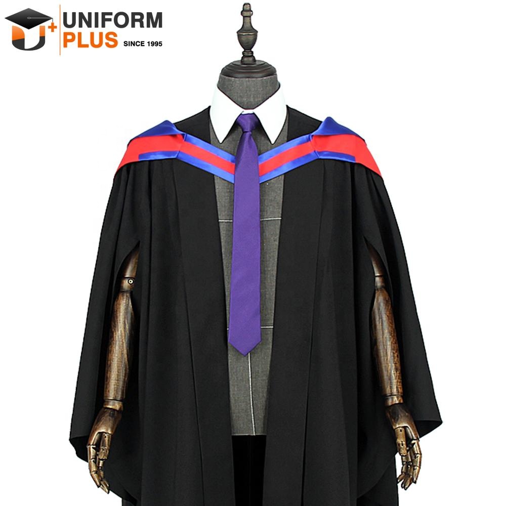 Wholesale Oxford Graduation Gown Stylish Black Design | Alibaba.com