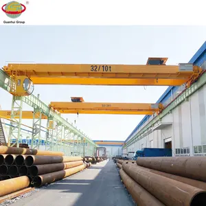 Двухбалочный мостовой кран марки Guanhui LH, 60 тонн